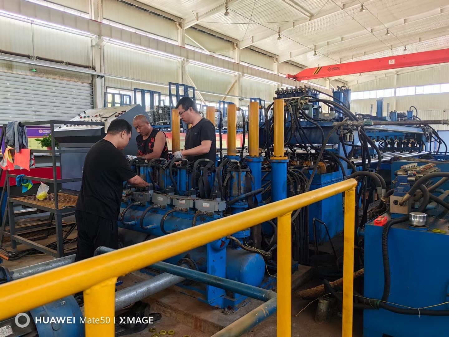 hydrostatic testing machine