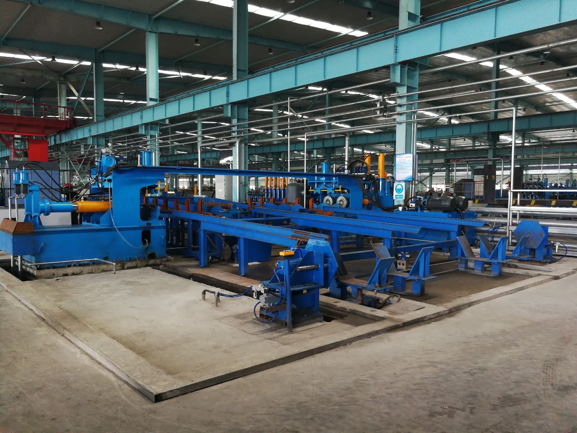 Hydrostatic testing machine Hydrostatic testing machine