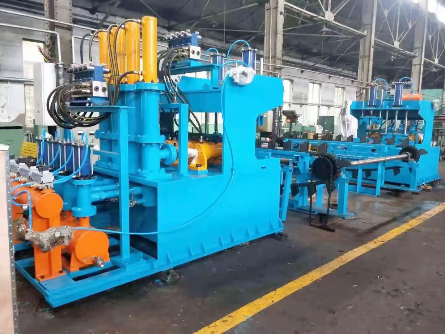 pipe hydro testing machine